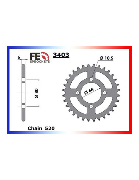 AEON.125.COBRA '02/03 17X32 RK520FEX