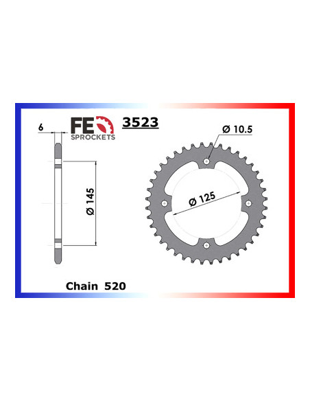 BAROSSA.170 MAGNA '05- 12X40 RK520GXW