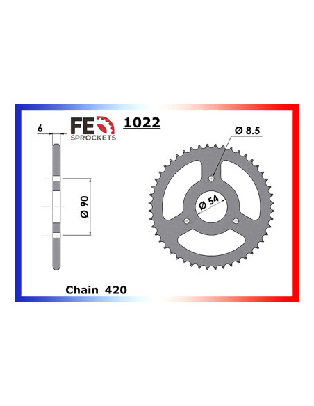 50.DRAKON NKD'04/07 11X48 RK420MXZ