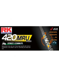CHAINE RK 420MRU 094 MAILLONS avec Attache Rapide.