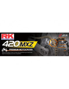 CHAINE RK 420MX 100 MAILLONS avec Attache Rapide.