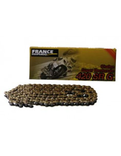 CHAINE FE 420SRG 074 MAILLONS avec Attache Rapide.