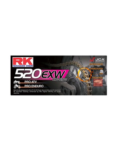 CHAINE RK 520EXW 060 MAILLONS avec Attache à River.