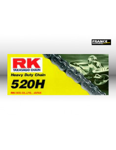CHAINE RK 520H 132 MAILLONS avec Attache Rapide.