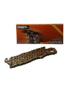 CHAINE FE 520HG 068 MAILLONS avec Attache Rapide.