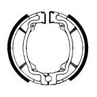 Jeu de Mâchoires de Frein Ferodo FSB722 Jeu de Mâchoires de Frein Ferodo FSB722