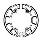 Jeu de Mâchoires de Frein Ferodo FSB741 Jeu de Mâchoires de Frein Ferodo FSB741