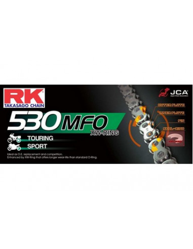 METRE DE CHAINE RK 530MFO