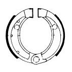 Jeu de Mâchoires de Frein Ferodo FSB753