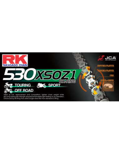 METRE DE CHAINE RK 530XSO