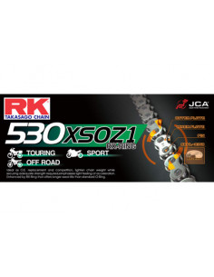 CHAINE RK 530XSO 140 MAILLONS avec Attache à River.