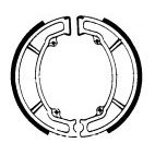 Jeu de Mâchoires de Frein Ferodo FSB762