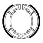 Jeu de Mâchoires de Frein Ferodo FSB787 Jeu de Mâchoires de Frein Ferodo FSB787