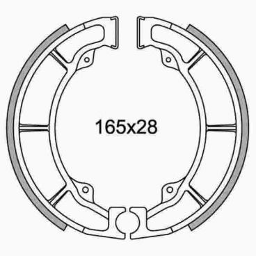 Jeu de Mâchoires de Frein Ferodo FSB789