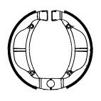 Jeu de Mâchoires de Frein Ferodo FSB802 Jeu de Mâchoires de Frein Ferodo FSB802