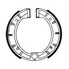 Jeu de Mâchoires de Frein Ferodo FSB809 Jeu de Mâchoires de Frein Ferodo FSB809