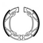 Jeu de Mâchoires de Frein Ferodo FSB829 Jeu de Mâchoires de Frein Ferodo FSB829