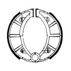 Jeu de Mâchoires de Frein Ferodo FSB832 Jeu de Mâchoires de Frein Ferodo FSB832