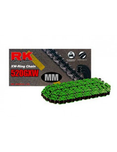 CHAINE RK NM520GXW 056 MAILLONS avec Attache à River.