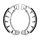 Jeu de Mâchoires de Frein Ferodo FSB854 Jeu de Mâchoires de Frein Ferodo FSB854