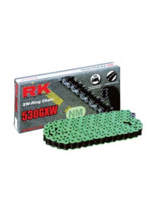 CHAINE RK NM530GXW 120 MAILLONS avec Attache à River.