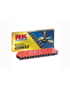 CHAINE RK NR428MX 126 MAILLONS