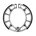 Jeu de Mâchoires de Frein Ferodo FSB901