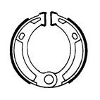 Jeu de Mâchoires de Frein Ferodo FSB908