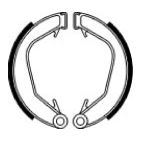 Jeu de Mâchoires de Frein Ferodo FSB922