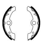 Jeu de Mâchoires de Frein Ferodo FSB933