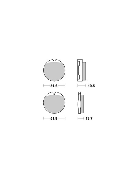 Plaquettes de freins AP RACING