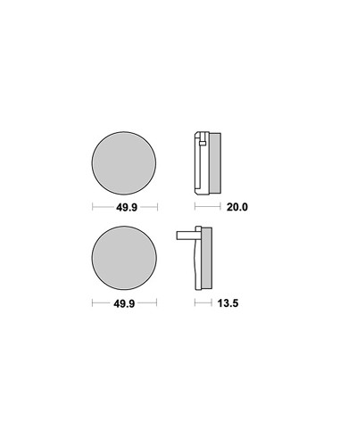 Plaquettes de freins AP RACING