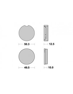 Plaquettes de freins AP RACING 2