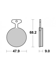 Plaquettes de freins AP RACING 2