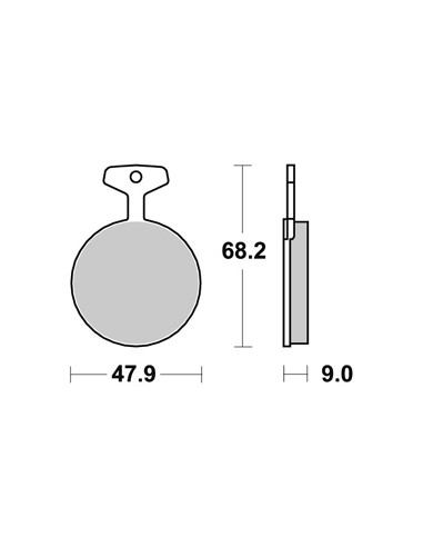 Plaquettes de freins AP RACING