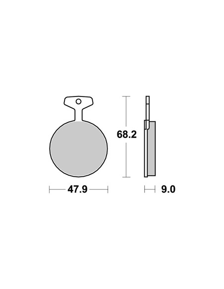 Plaquettes de freins AP RACING