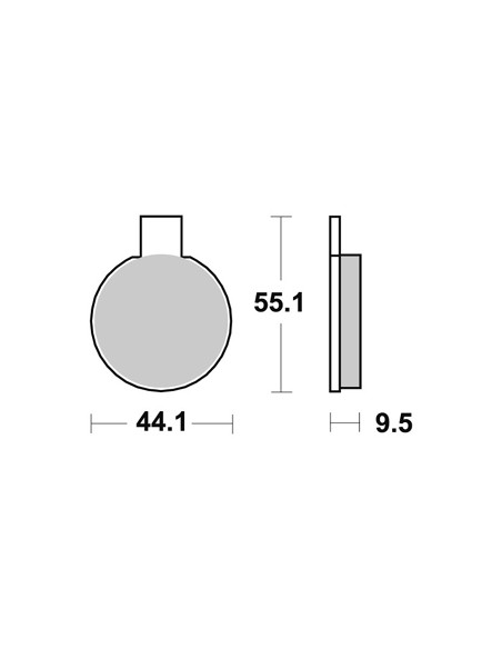 Plaquettes de freins AP RACING
