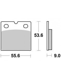 Plaquettes de freins AP RACING 2