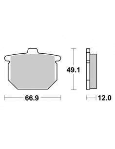 Plaquettes de freins AP RACING 2