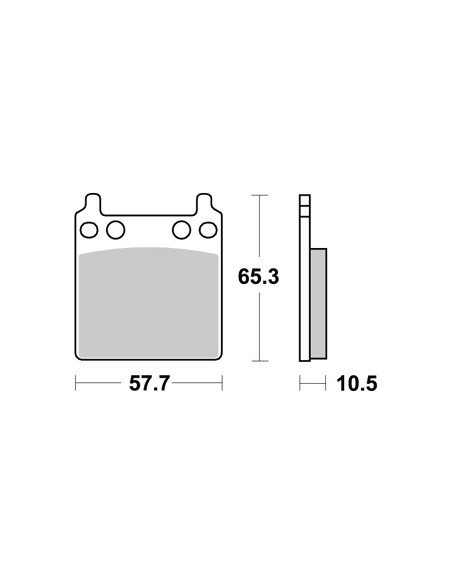 Plaquettes de freins AP RACING