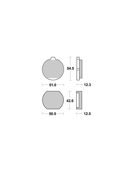 Plaquettes de freins AP RACING