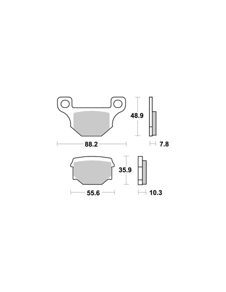 Plaquettes de freins AP RACING
