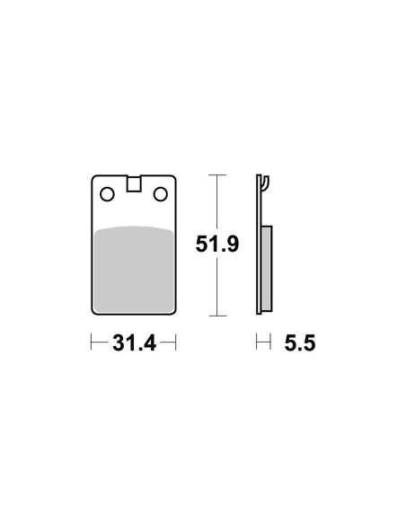 Plaquettes de freins AP RACING