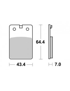 Plaquettes de freins AP RACING 2