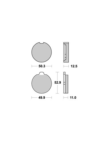 Plaquettes de freins AP RACING