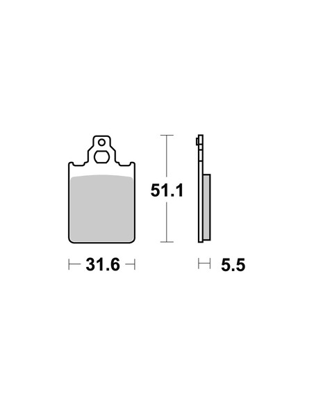 Plaquettes de freins AP RACING