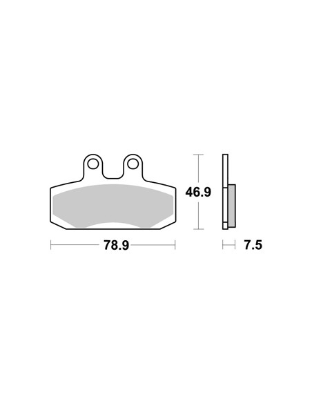 Plaquettes de freins AP RACING