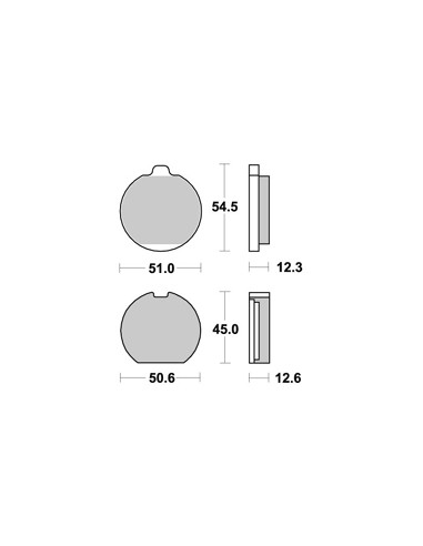 Plaquettes de freins AP RACING