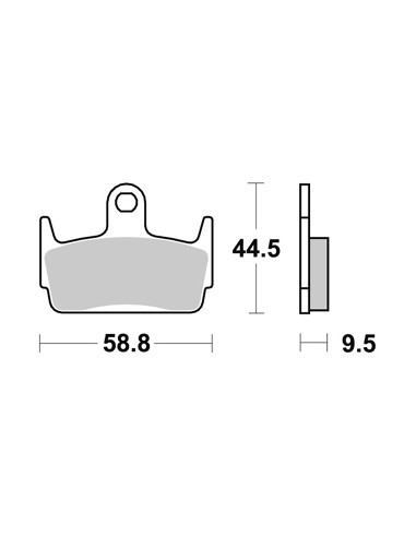 Plaquettes de freins AP RACING