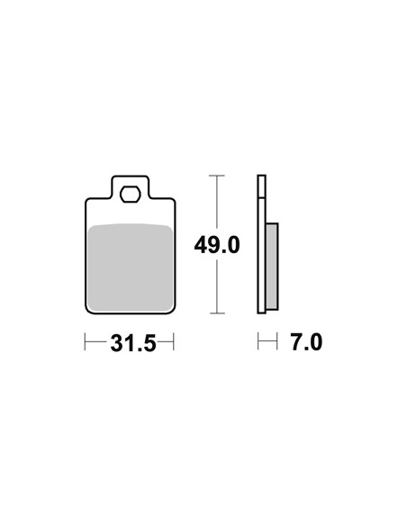 Plaquettes de freins AP RACING